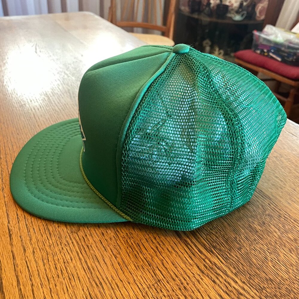 Men's Vintage Idaho Green Snapback Mesh Back Trucker Hat Cap by KC Brand* - Picture 6 of 11